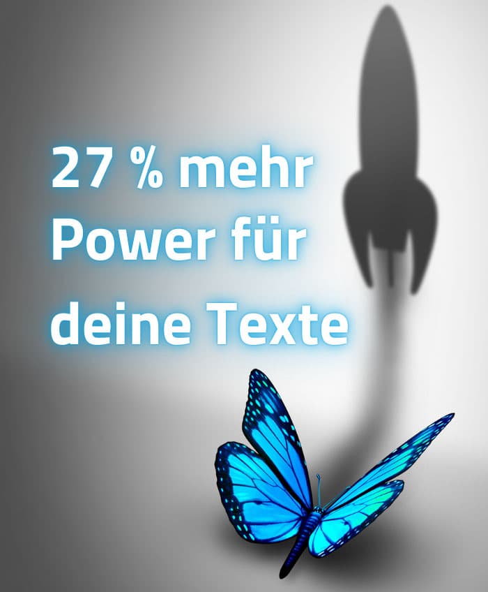 Mehr Power für Texte